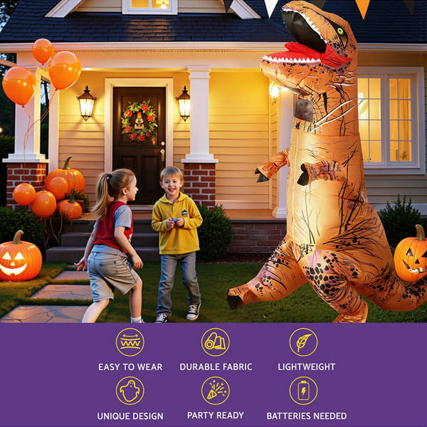 Inflatable Dinosaur Costume T-Rex Adult Suit