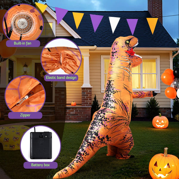 Inflatable Dinosaur Costume T-Rex Adult Suit