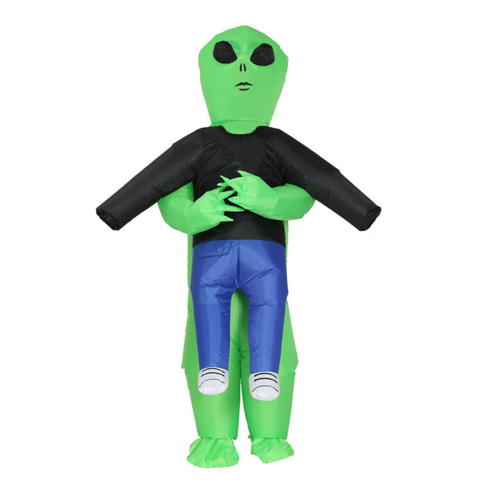 👽Inflatable Green Alien Costume for Adults