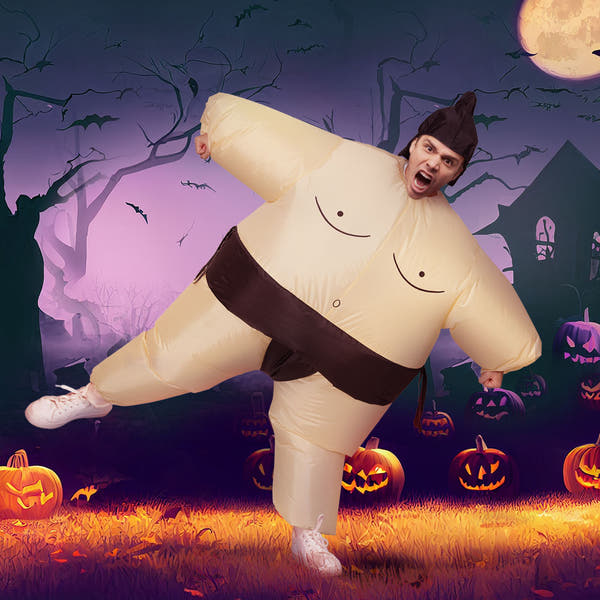 Inflatable Sumo Costume Adult