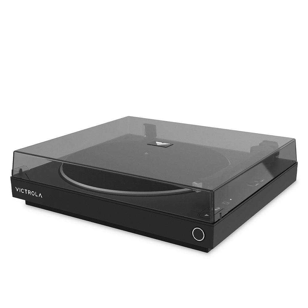 Victrola Automatic Turntable Black - American Made High Quality - Save $25 With FREE SHIPPING!