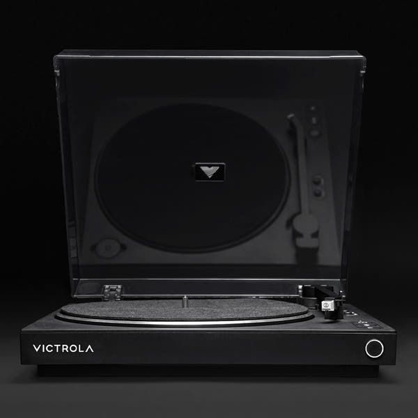 Victrola Automatic Turntable Black - American Made High Quality - Save $25 With FREE SHIPPING!