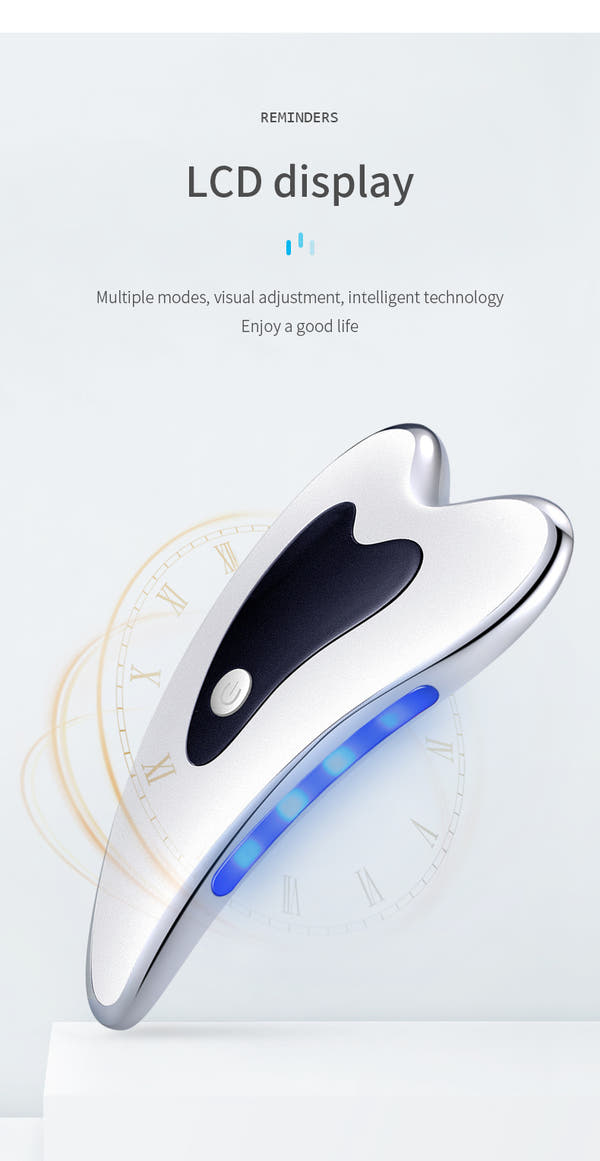 Electric Gua Sha Facial Massager/Face Lifting, Skin Tightening & Anti-Wrinkle