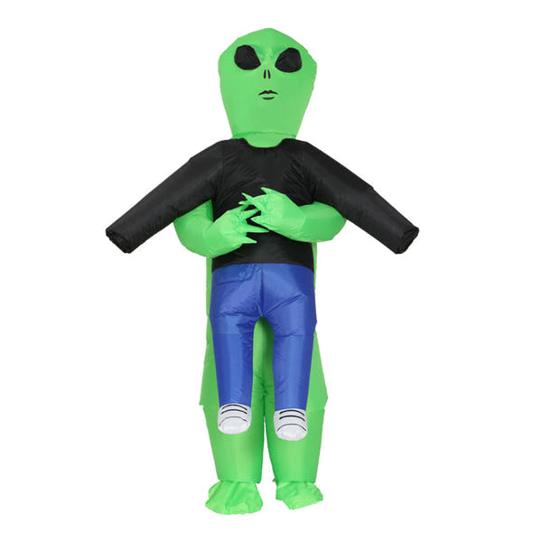 👽Inflatable Green Alien Costume for Adults