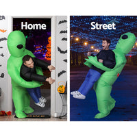 👽Inflatable Green Alien Costume for Adults