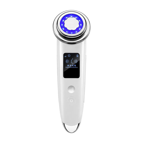 Beauty Co Face Lifting/Skin Tightener - EMS Therapy, Warm Massage, Vibration for Radiant & Firm Skin