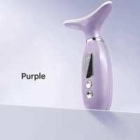 Multi-Functional Neck & Face Beauty Massager Purple