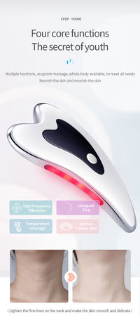 Electric Gua Sha Facial Massager/Face Lifting, Skin Tightening & Anti-Wrinkle